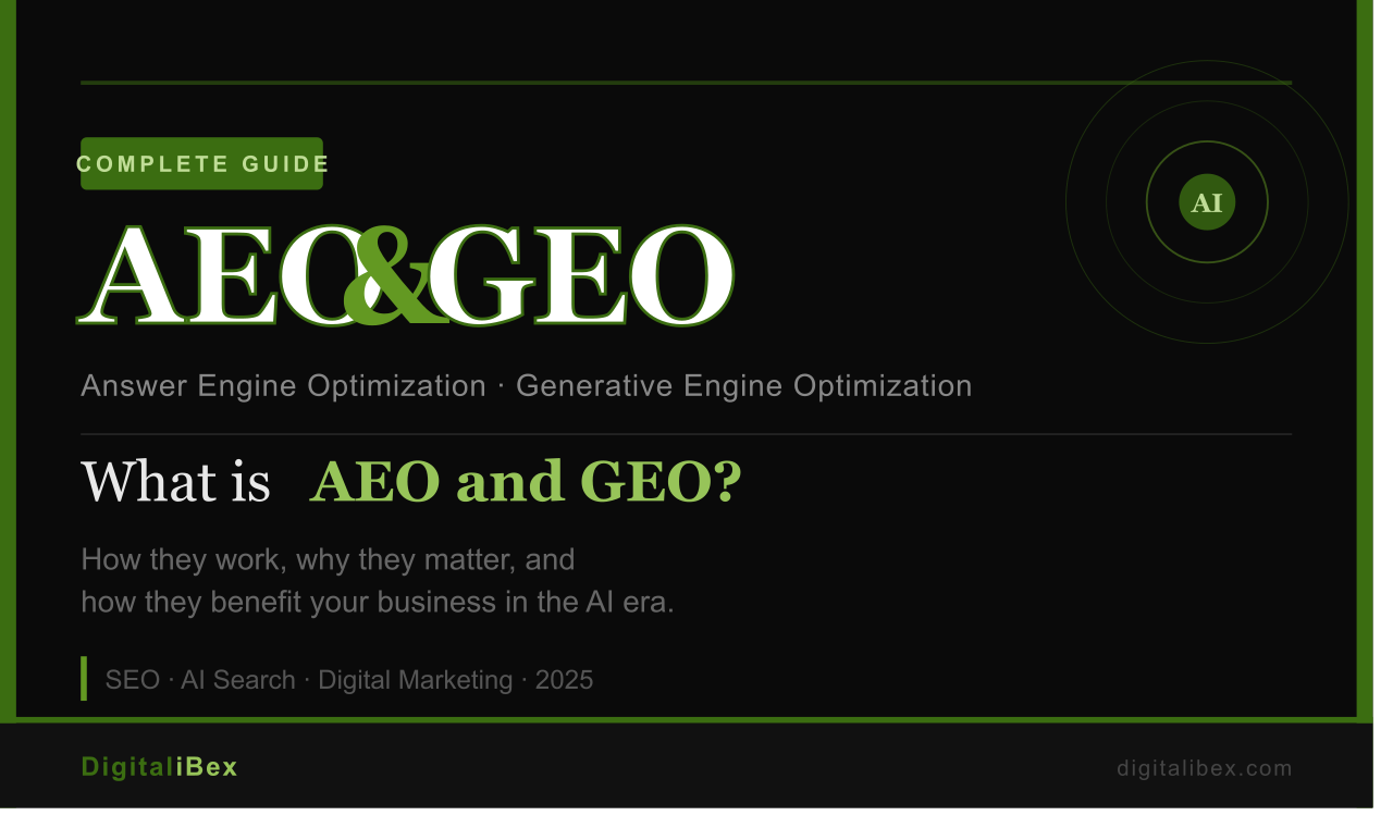 What is AEO and GEO?